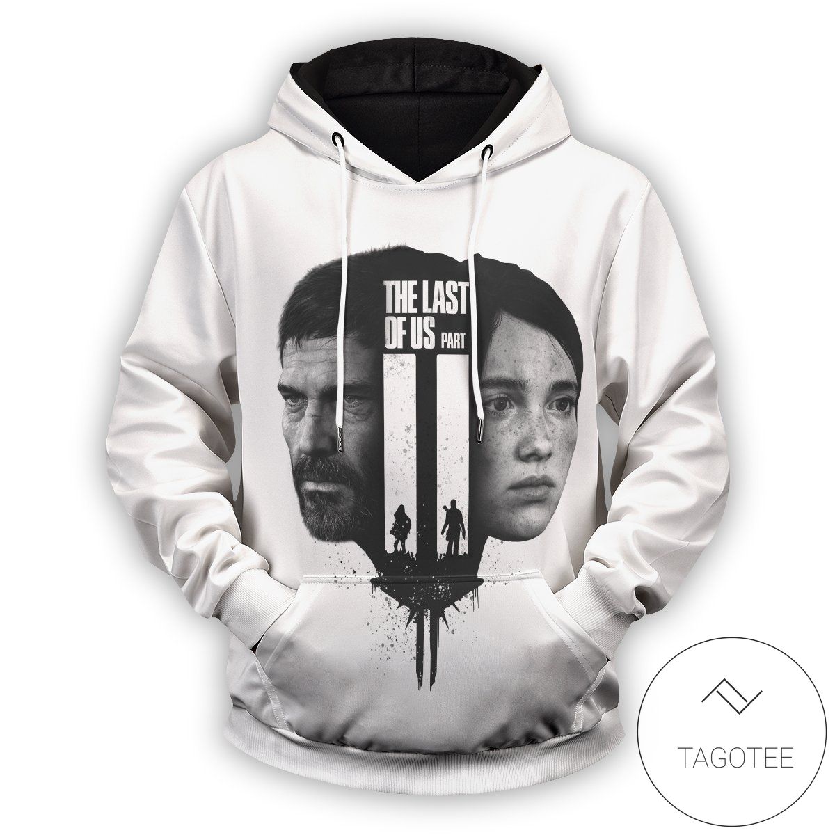 Joel And Ellie Pullover Hoodie Joel And Ellie Pullover Hoodie