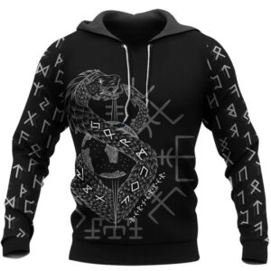 Jormungand Son Of Loki And Angrboda 3D Hoodie And Shirt
