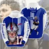 Josh Allen 17 Buffalo Bills All Over Print 3D Hoodie
