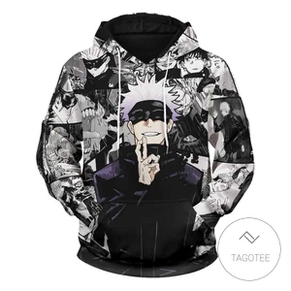 Jujutsu Kaisen Gojo Unisex Pullover Hoodie Jujutsu Kaisen Gojo Unisex Pullover Hoodie