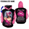 July Girl Hated By Many Loved By Plenty Heart On Her Sleeve Fire In Her Soul3D Hoodie