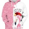 Just A Girl Who Loves Flamingos 3D Shirt