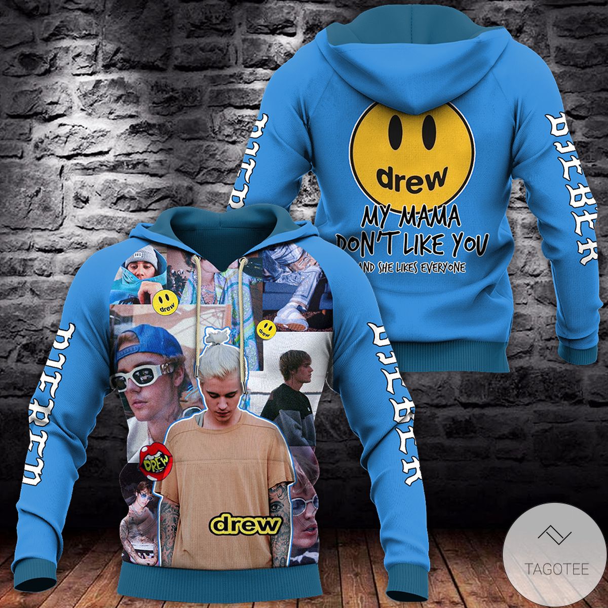 Justin Bieber Drew 3D Hoodie Justin Bieber Drew 3D Hoodie