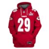 Kansas City Chiefs Eric Berry 29 Super Bowl Liv 3D Shirt