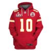 Kansas City Chiefs Hill 10 3D Shirt