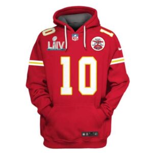 Kansas City Chiefs Hill 10 3D Shirt