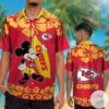 Kansas City Chiefs & Mickey Mouse Hawaiian Shirt