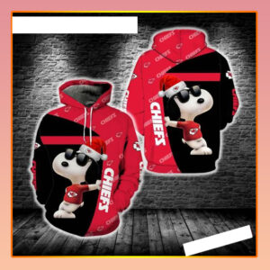 Kansas City Chiefs Snoopy 3D Hoodie