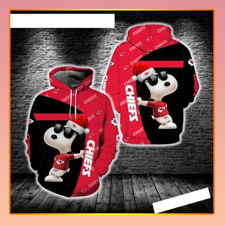Kansas City Chiefs Snoopy 3D Hoodie Kansas City Chiefs Snoopy 3D Hoodie