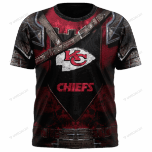 Kansas City Chiefs Warrior Customized Hoodie Jersey