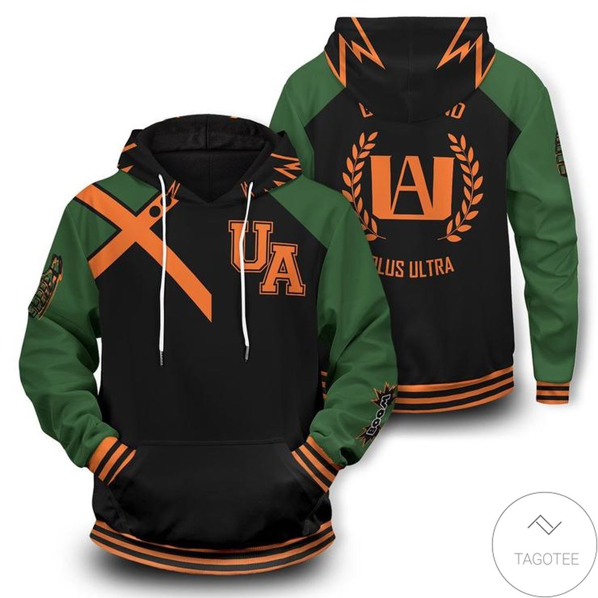 Katsuki Explosion Unisex Pullover Hoodie Katsuki Explosion Unisex Pullover Hoodie