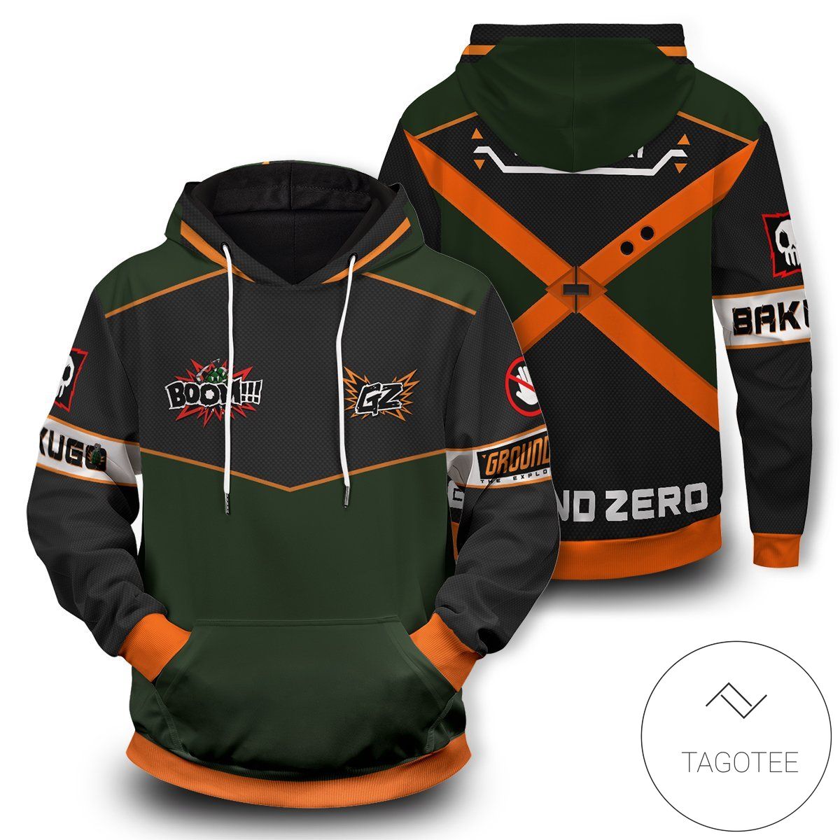 Katsuki Ground Zero Pullover Hoodie Katsuki Ground Zero Pullover Hoodie
