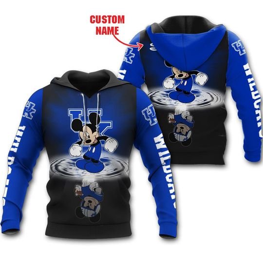 Kentucky Wildcats Mickey Custom Name Shirt Kentucky Wildcats Mickey Custom Name Shirt