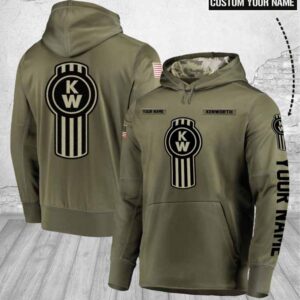 Kenworth Logo Custom Name 3D Hoodie