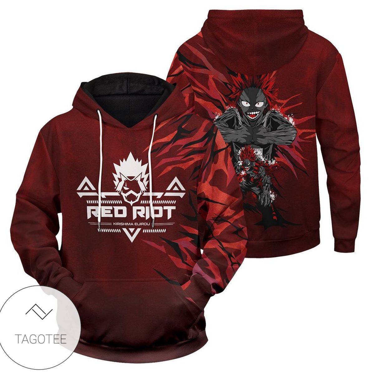 Kirishima Spirit Hoodie Tagotee Kirishima Spirit Hoodie Tagotee