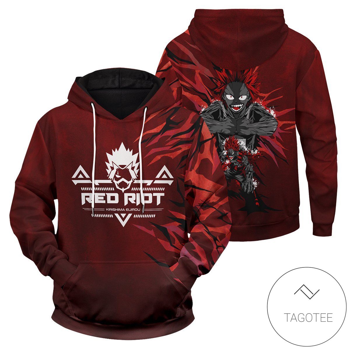 Kirishima Spirit Pullover Hoodie Kirishima Spirit Pullover Hoodie
