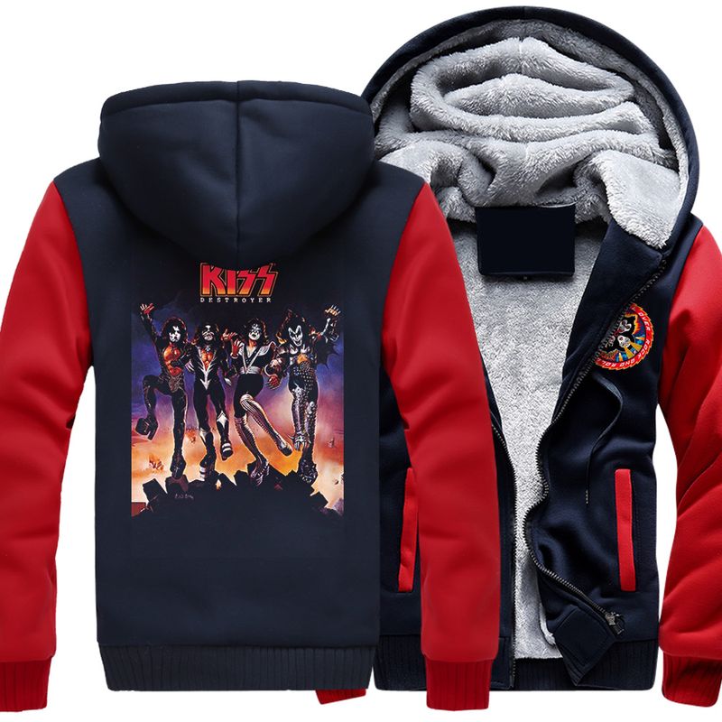 Kiss Band 3D Fleece Hoodie Kiss Band 3D Fleece Hoodie