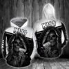 Kiss Skull 3D All Over Print Hoodie