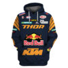 Ktm Red Bull Thor Personalized 3D Hoodie