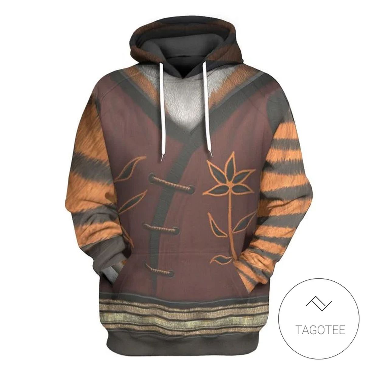 Kung Fu Panda Tigress Cosplay Hoodie Kung Fu Panda Tigress Cosplay Hoodie