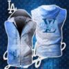 La Dodgers X Louis Vuiton Sleeveless Vest Zip Hoodie