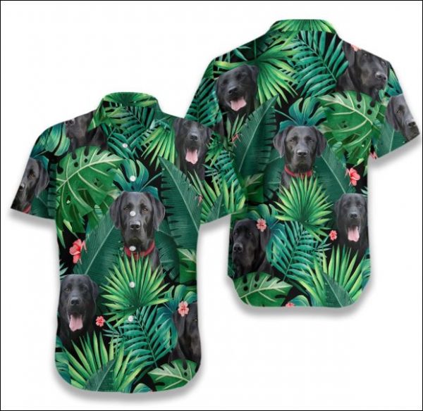 Labrador Hawaiian Shirt Summer Button Up Labrador Hawaiian Shirt Summer Button Up