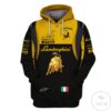Lamborghini Team Custom 3D Hoodie