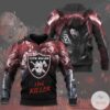 Las Vegas Raiders 13Th Killer Halloween 3D Hoodie