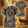 Las Vegas Raiders Nfl Camo 3D Shirt