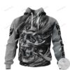 Las Vegas Raiders Skull Jersey 3D Hoodie