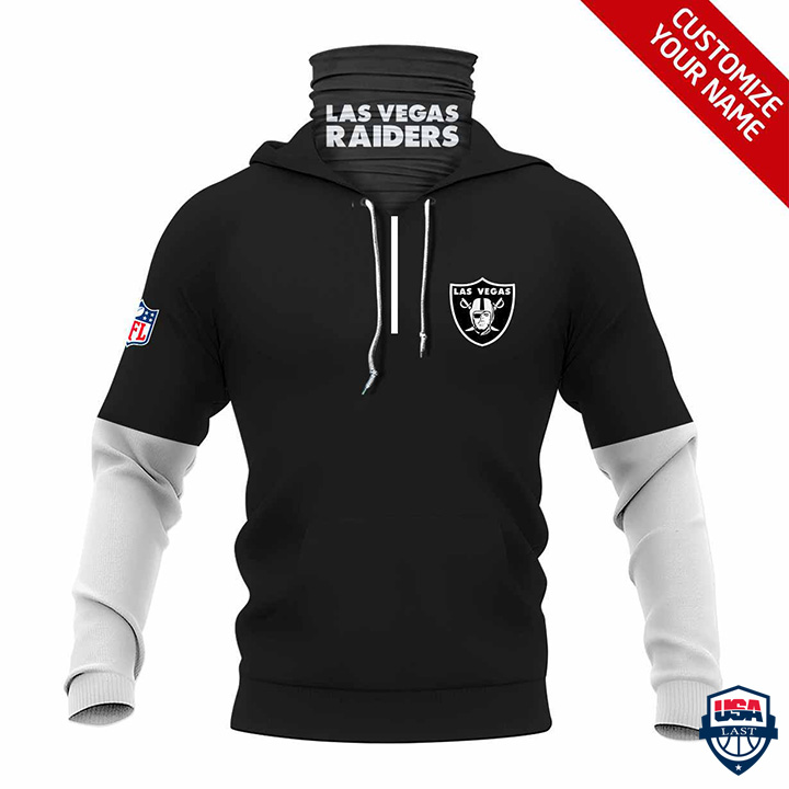 Las Vegas Raiders Ver 01 Personalized 3D Mask Hoodie Las Vegas Raiders Ver 01 Personalized 3D Mask Hoodie