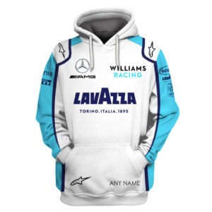 Lavazza F1 Racing Team Custom Name 3D Hoodie And Shirt