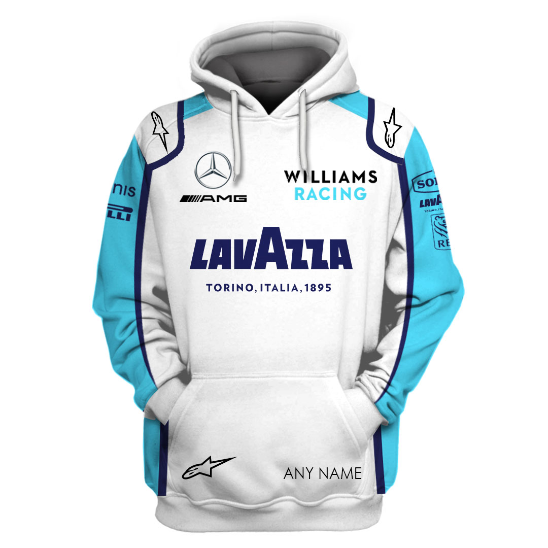 Lavazza F1 Racing Team Custom Name 3D Hoodie And Shirt Lavazza F1 Racing Team Custom Name 3D Hoodie And Shirt