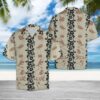 Lawn Mower Pattern Hawaiian Shirt Summer Button Up