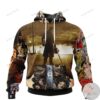 Leatherface Halloween Horror 3D Hoodie