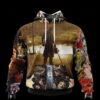 Leatherface Halloween Horror 3D Hoodie