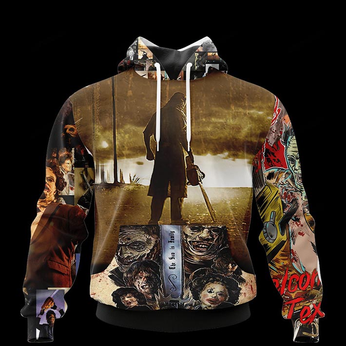 Leatherface Halloween Horror 3D Hoodie Leatherface Halloween Horror 3D Hoodie