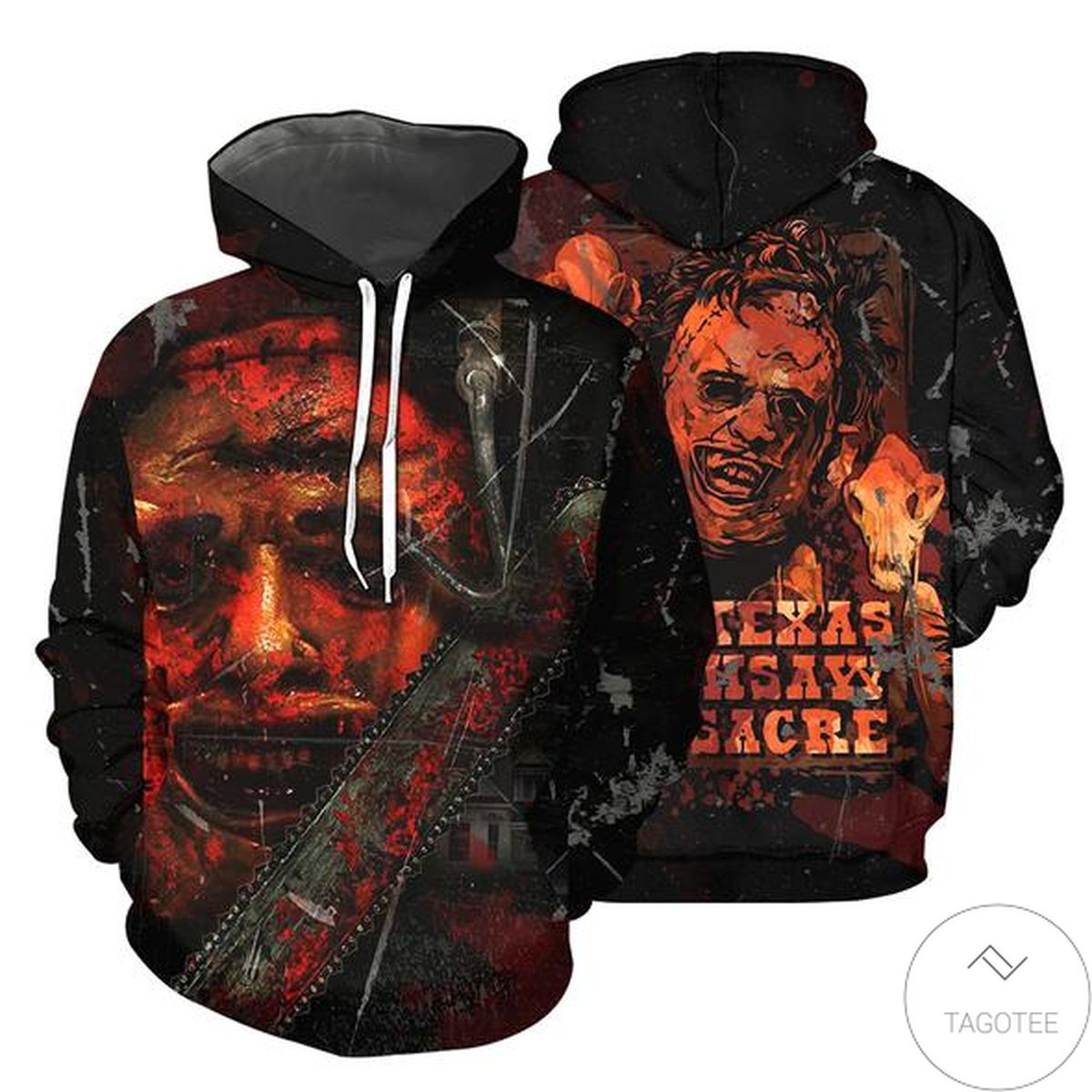 Leatherface The Texas Chainsaw Massacre 3D Hoodie Leatherface The Texas Chainsaw Massacre 3D Hoodie