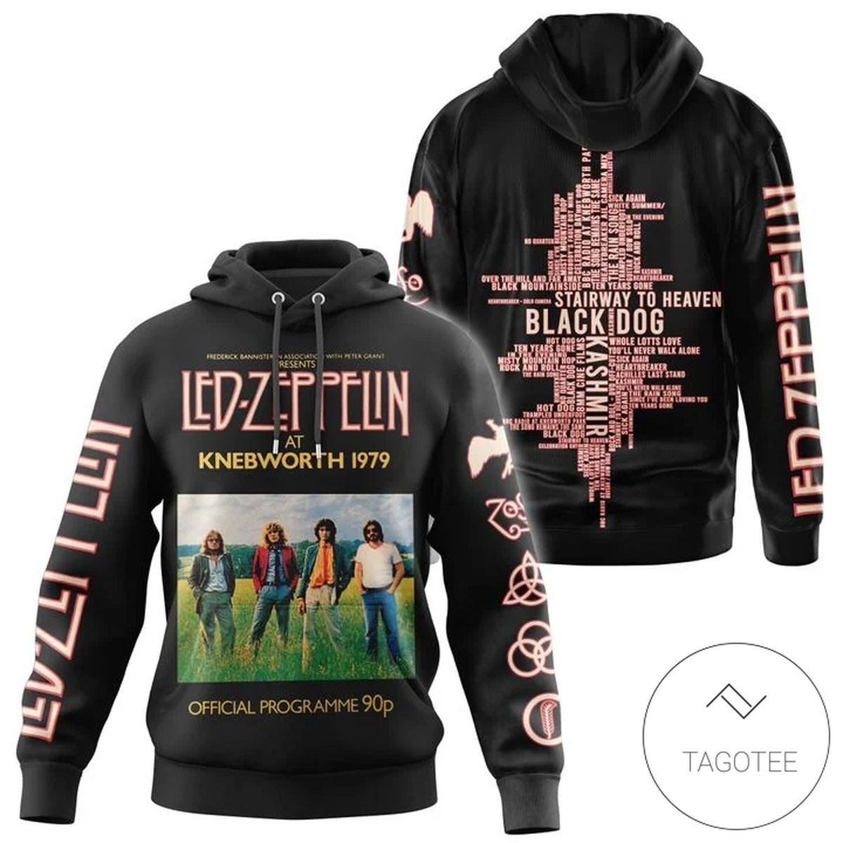 Led Zeppelin Hoodie- Tagotee Led Zeppelin Hoodie- Tagotee