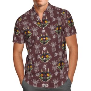 Legend Of Zelda Majora’S Mask Hawaii Shirt