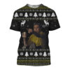 Leonardo Dicaprio Deer Christmas Tree 3D Shirt