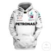 Lewis Hamilton Mercedes F1 3D Hoodie