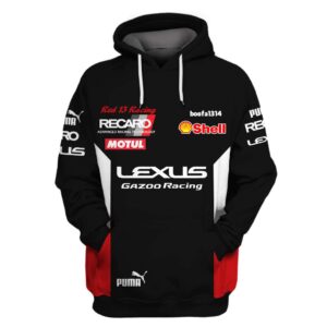 Lexus Gazoo Racing 3D Hoodie