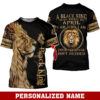 Lion A Black King Was Born In April I Am Who I Am Custom Name Hoodie And Shirt