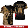 Lion A Black King Was Born In May I Am Who I Am Custom Name Hoodie And Shirt