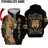 Lion August Girl Never Mistake My Kindness For Weakness Custom Name Hoodie And Shirt