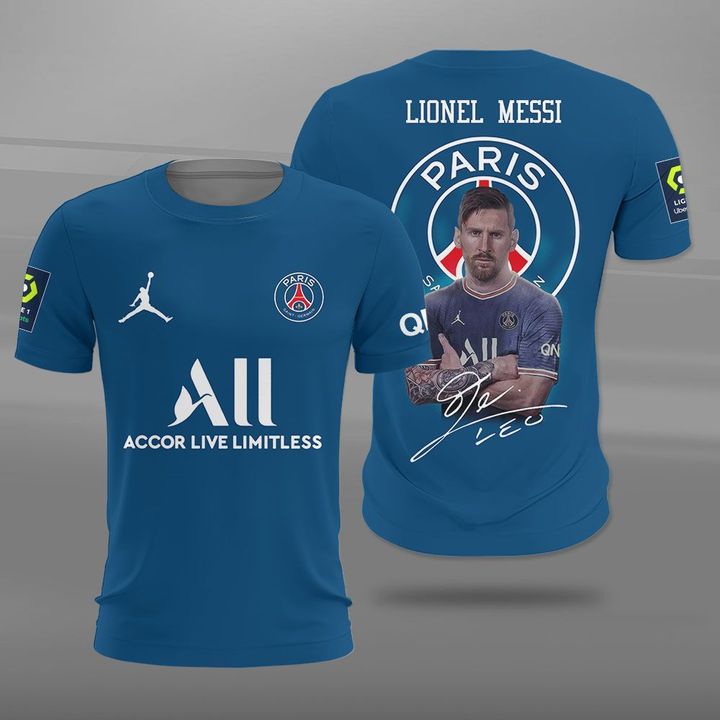 Lionel Messi Psg Paris Saint Germain 3D Hoodie And Shirt Lionel Messi Psg Paris Saint Germain 3D Hoodie And Shirt