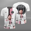 Lionel Messi Psg Paris Saint Germain 3D Hoodie And Shirt