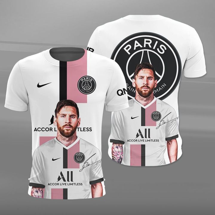 Lionel Messi Psg Paris Saint Germain 3D Hoodie And Shirt Lionel Messi Psg Paris Saint Germain 3D Hoodie And Shirt