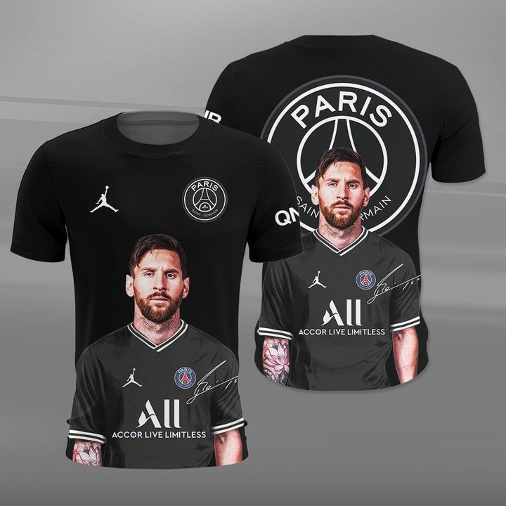 Lionel Messi Psg Paris Saint Germain 3D Hoodie And Shirt Lionel Messi Psg Paris Saint Germain 3D Hoodie And Shirt